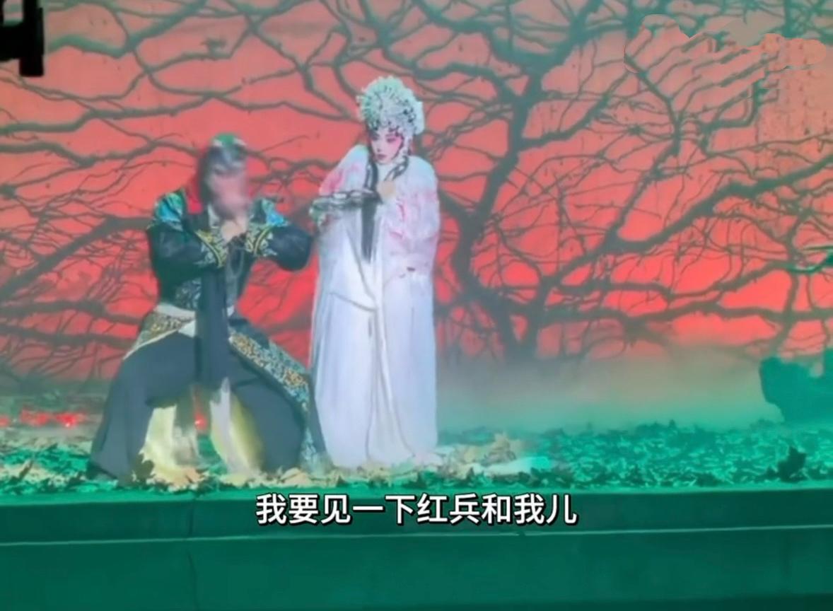 看了刘浩存这段被删减的“地府戏”，才懂忆秦娥为啥再也登不了台

身穿李慧娘戏服的