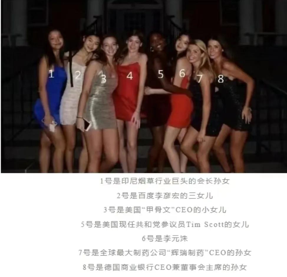 世界顶级名媛聚会，那么问题来了，四号是谁？
#评论区出主意大赛#