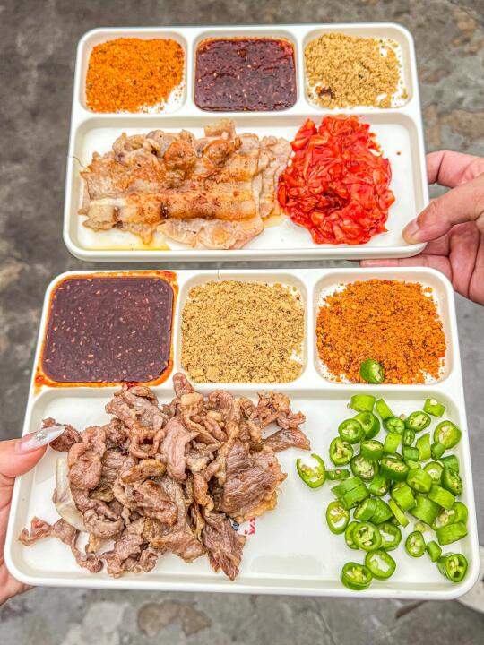 厦门翔安！！！juju好吃的东北烤肉！！