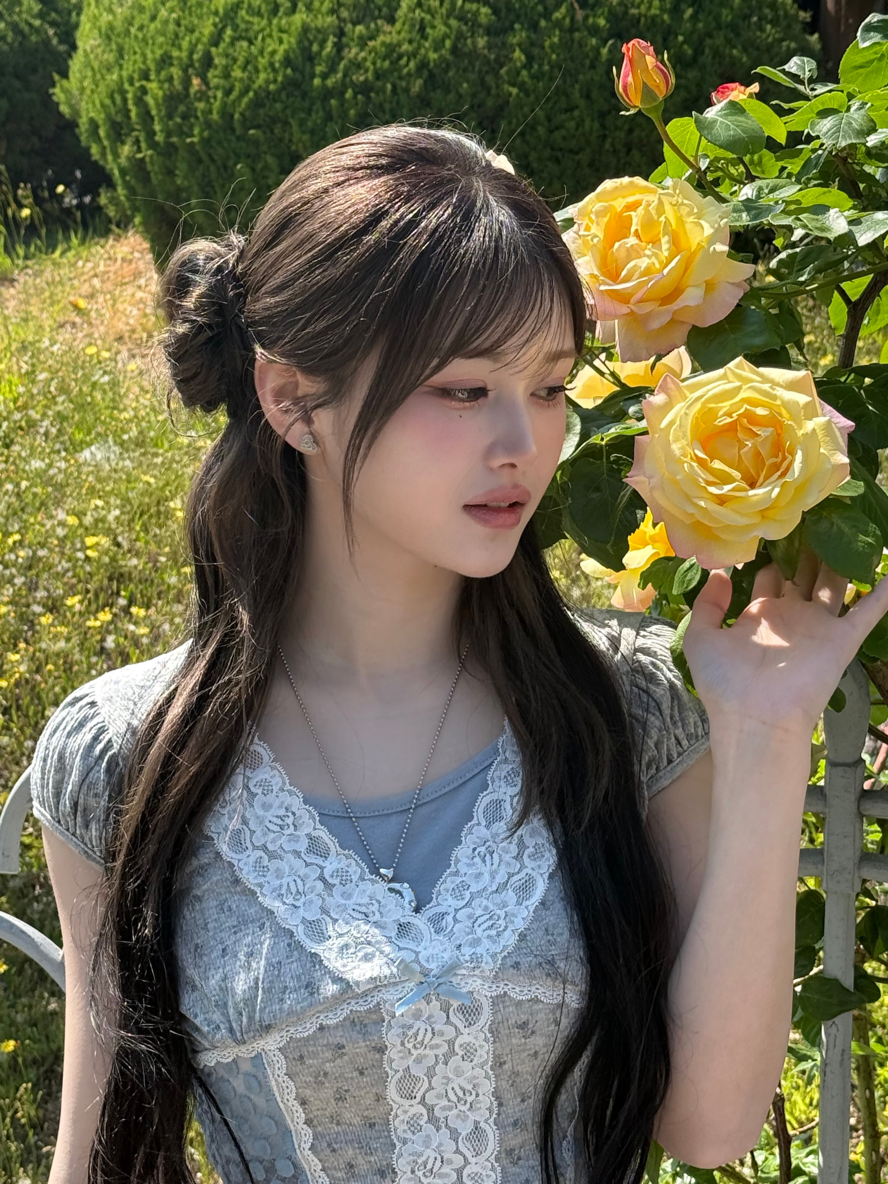 夏天啦~~🩵💛tripleS组合Mayu高麗真友