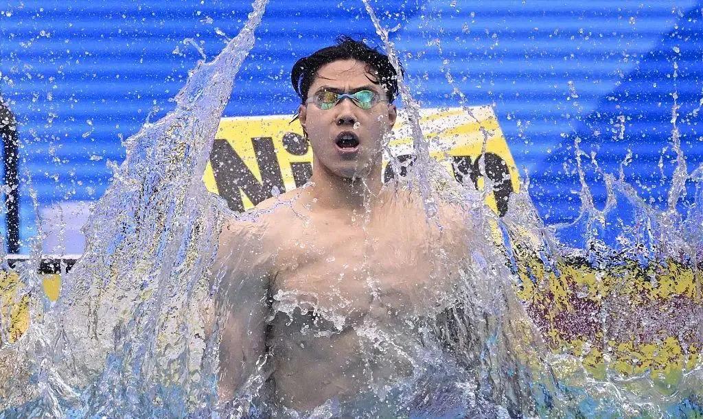 2024年有望爆红的十名中国运动员：
1.覃海洋（游泳）
2.王宗源（跳水）
3