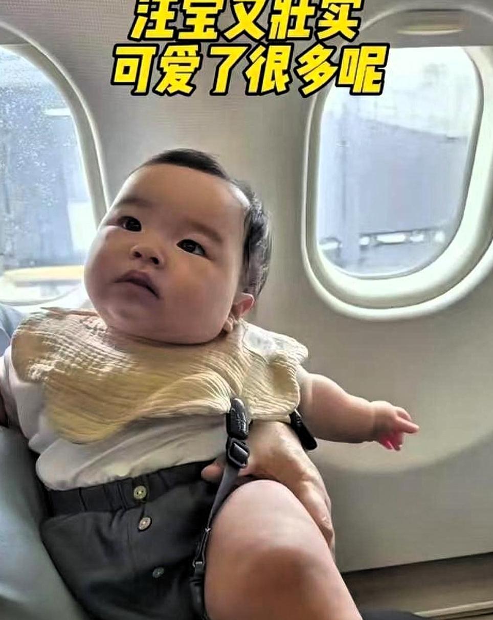 汪吉辰坐飞机全程不哭闹，好性格远比长相更难得

看完汪吉辰在飞机上的画面，很多人