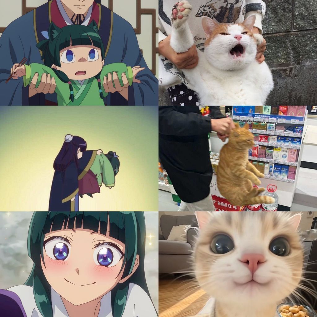 药屋少女的呢喃 动漫中的猫猫 vs 现实中的猫猫  动漫点评团