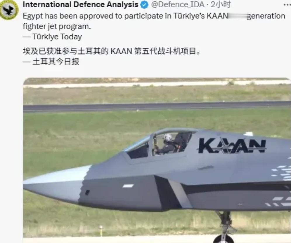 埃及和土耳其在等米下锅，这个米大概率就是希望巴基斯坦获得中国的歼35。

最近国