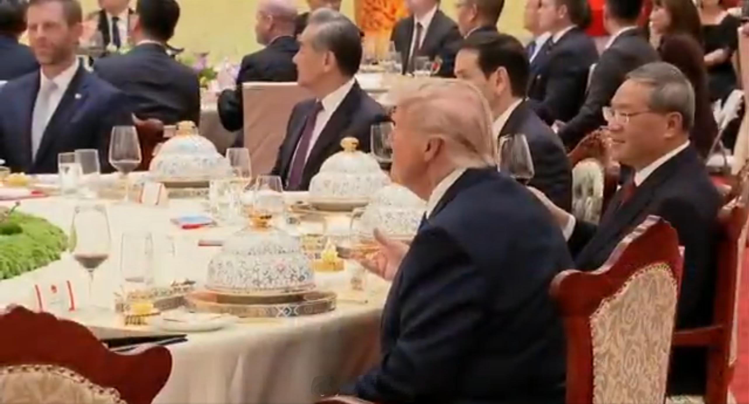 国宴没喝茅台特朗普访华欢迎宴会
