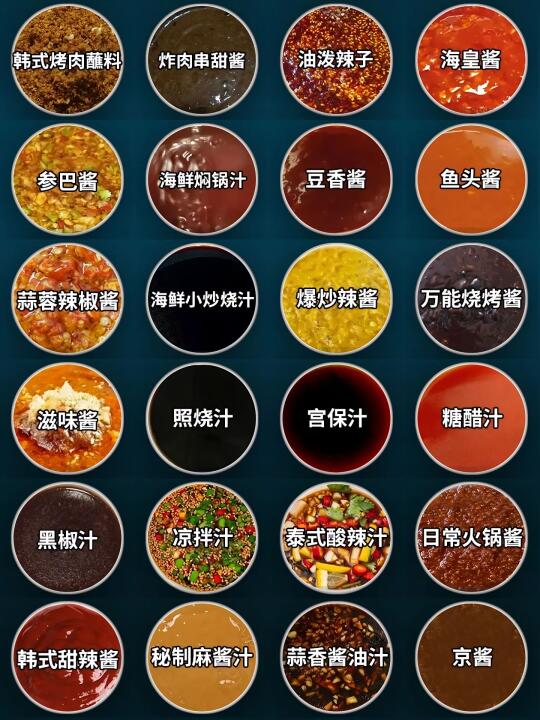 🔥24款宝藏酱料配方，一口就爱惨！