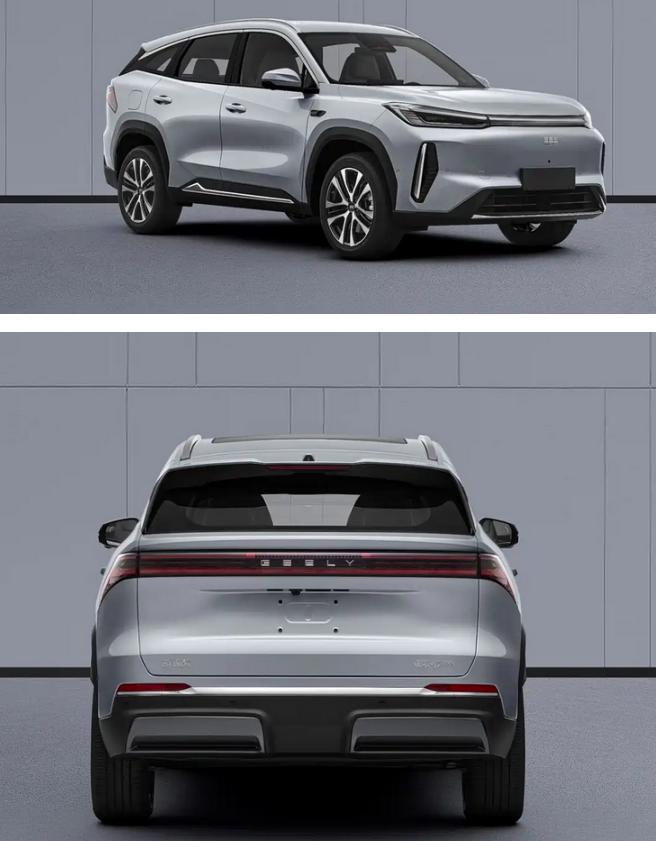 日前，汽节车社在工信部看到了吉利银河M7 EM-i申报图，从车型尺寸来看，新车定