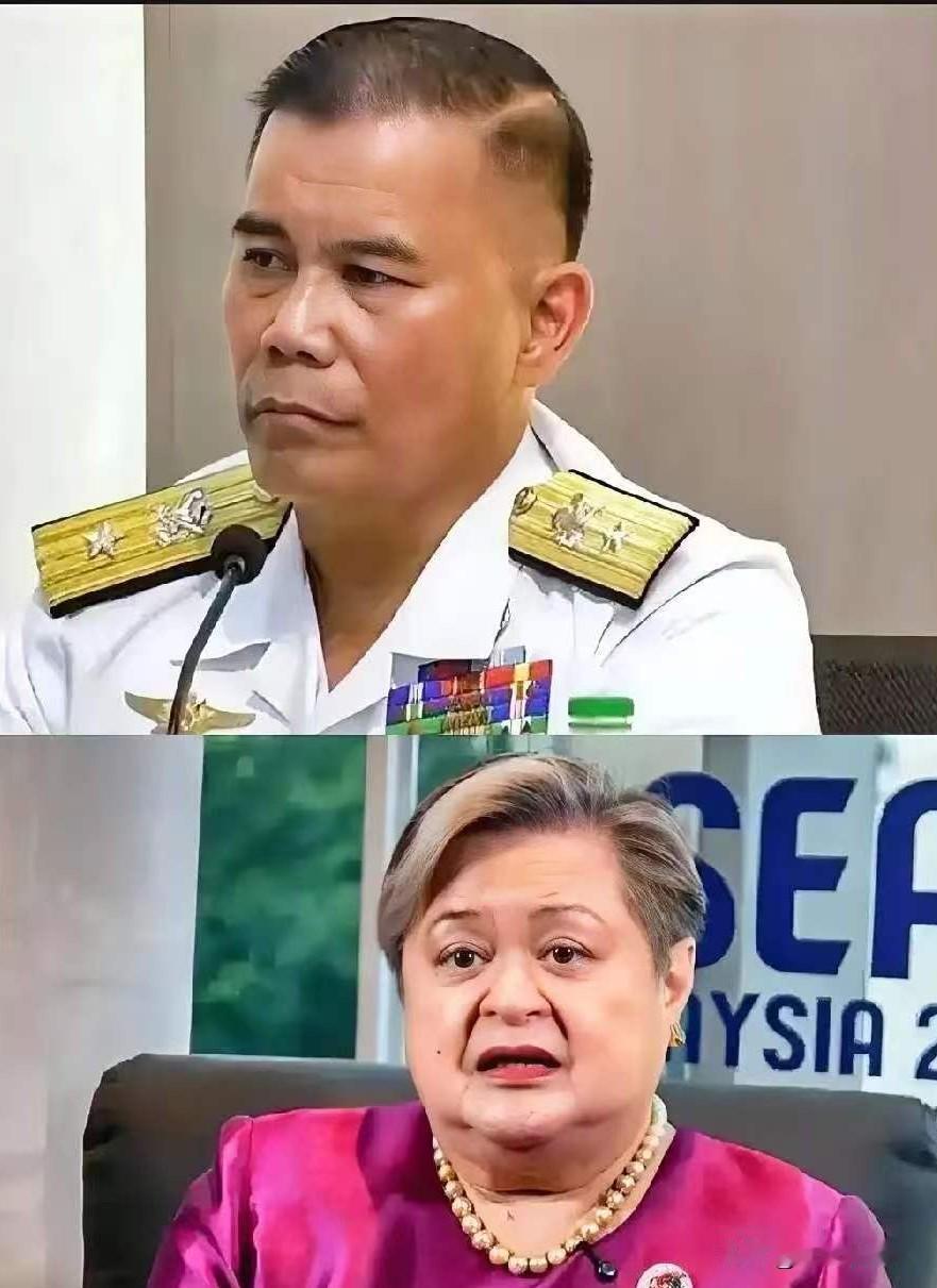 “制裁”升级，
菲律宾退役海军少将特立尼达强硬发声，批评中方制裁，公开力挺菲国防
