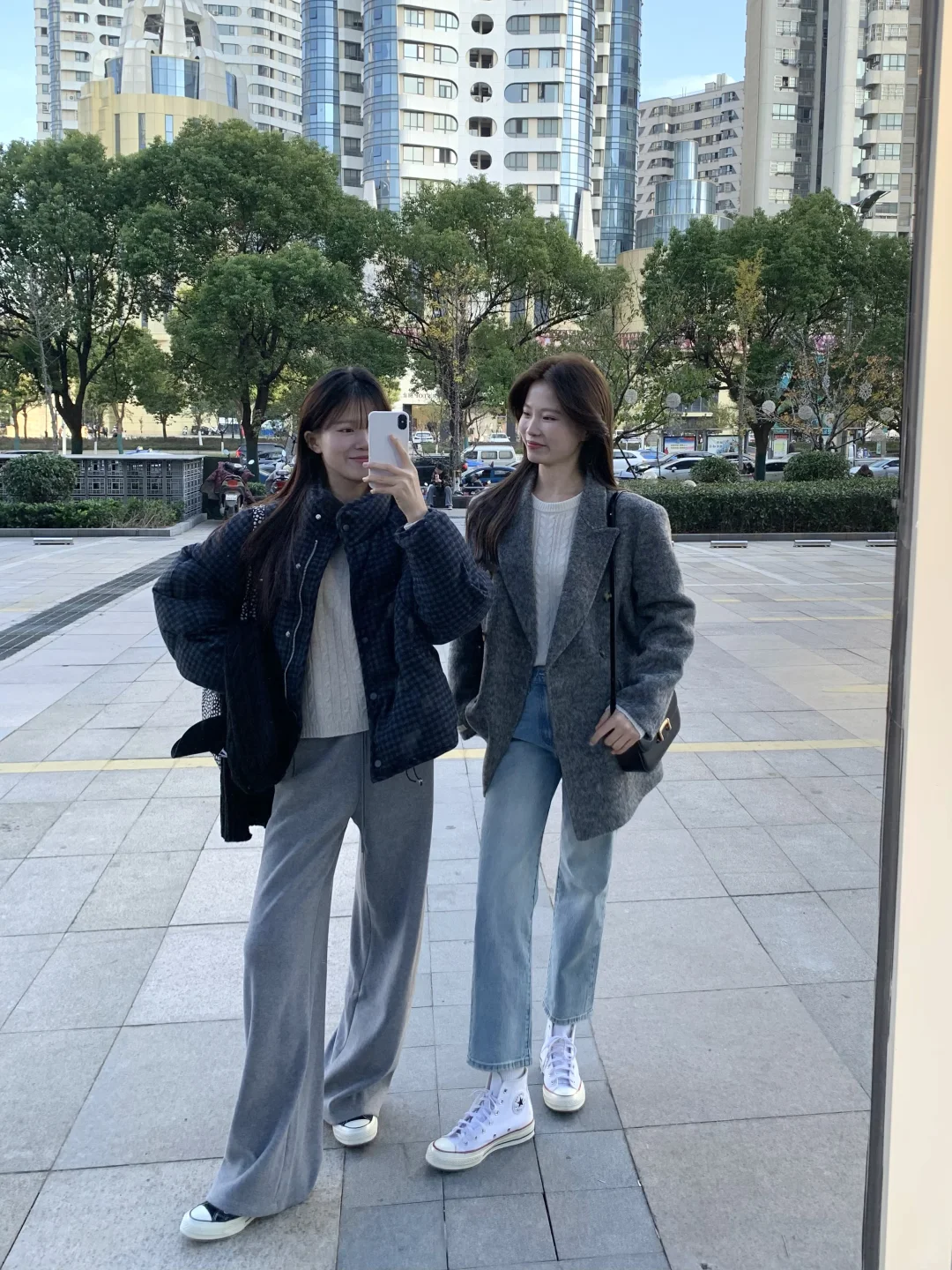 简单舒服的韩系休闲穿搭～☃️
