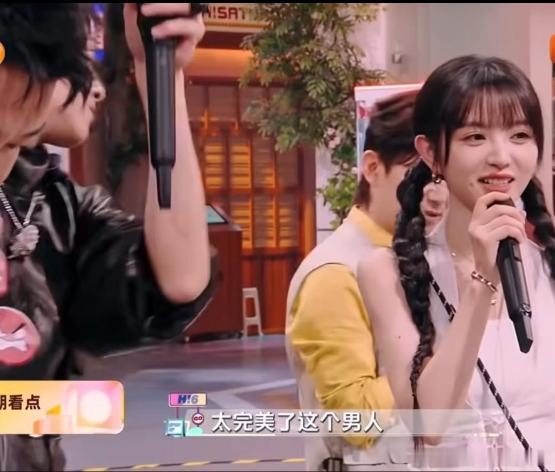 田曦薇把王鹤棣哄成胚胎了 田曦薇你真的太会夸了，直接夸到了王鹤棣的心趴上，一句“