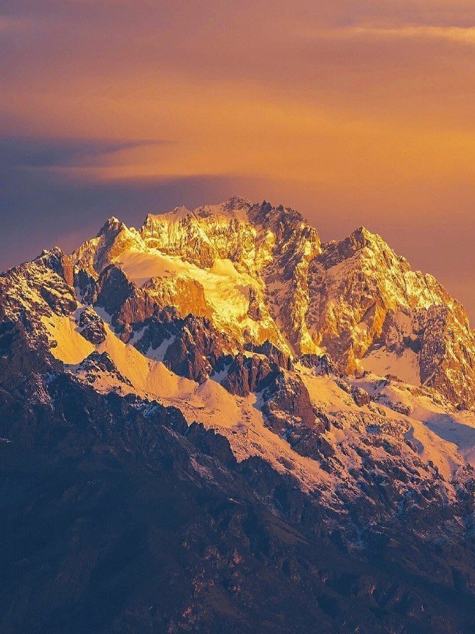 “ 日照金山，好运连连 ...” 