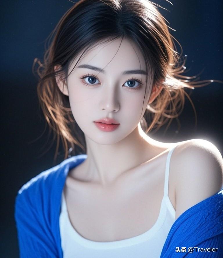 月华如练，美人如画。