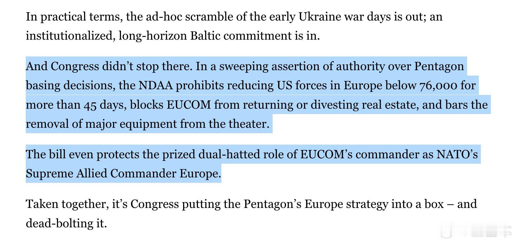 美国 2026 财年国防授权法案出炉——共 3086 页，总额超过 9000 亿