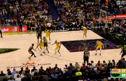 詹姆斯大风车！！湖人vs鹈鹕