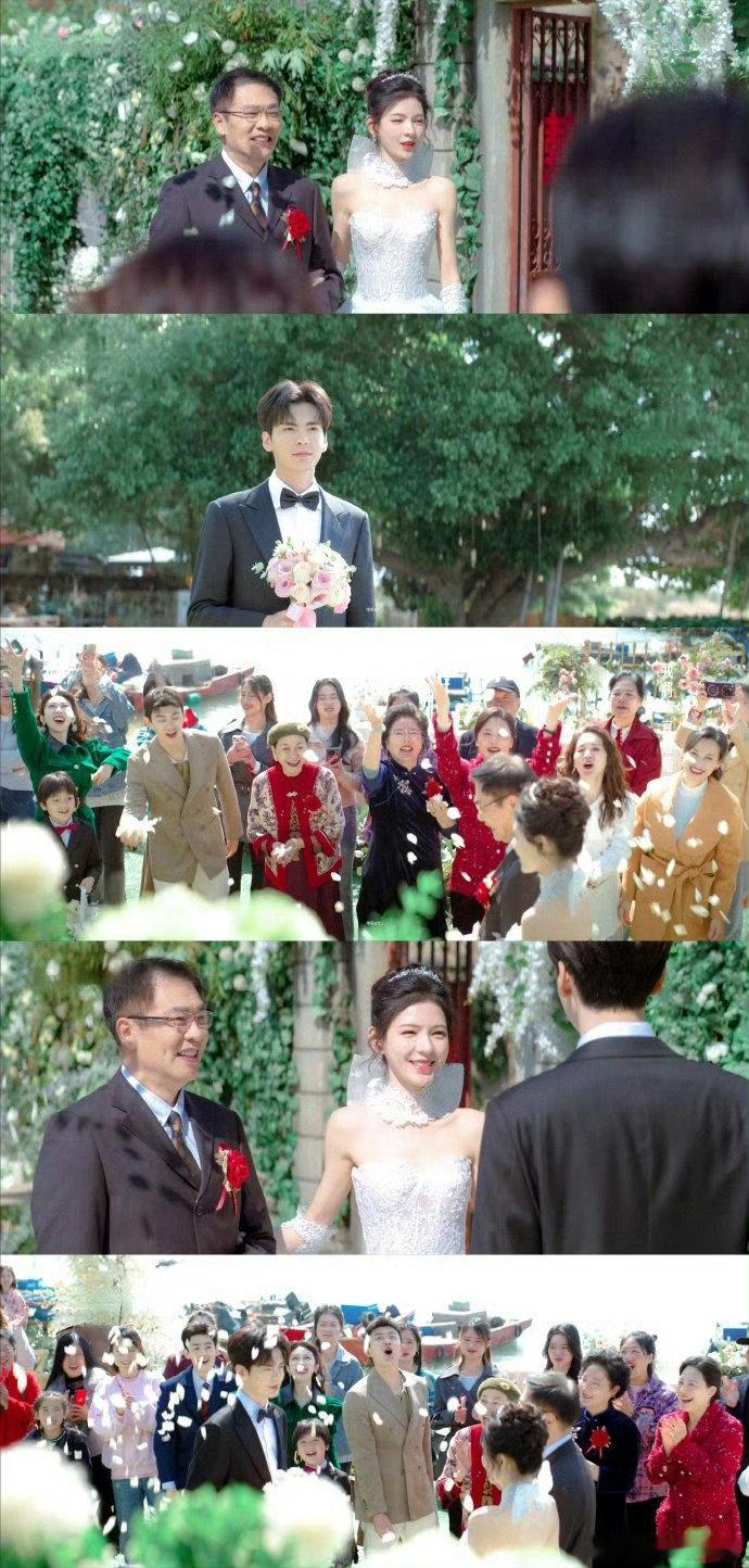 靳枝玉叶就是最配的！看婚宴上那自然的互动，完全不像演的啊，导演你老实说是不是趁机