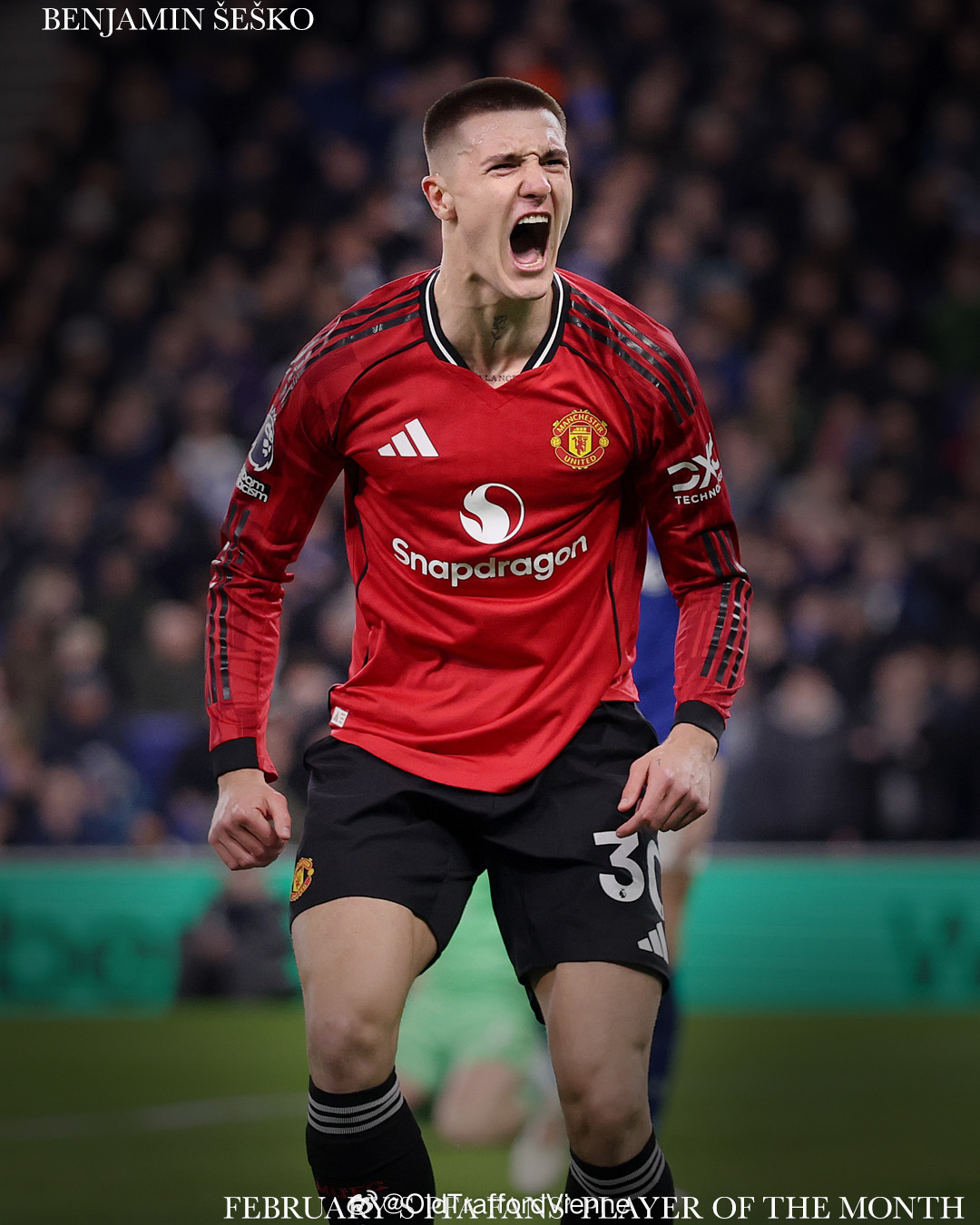 恭喜谢什科当选二月份PFA球员工会最佳球员！ 