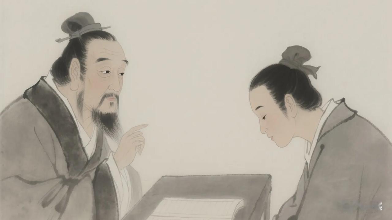 孔夫子心学日记——孩子们，知孝比行孝更难哦！
 
（子游那孩子来问孝，我回答完了