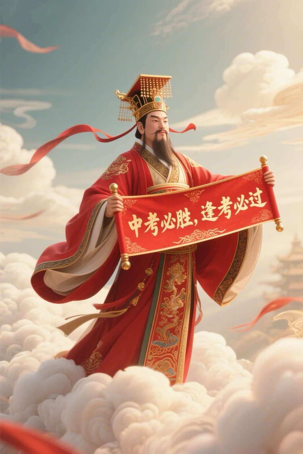 2026中考必胜祝福图片壁纸