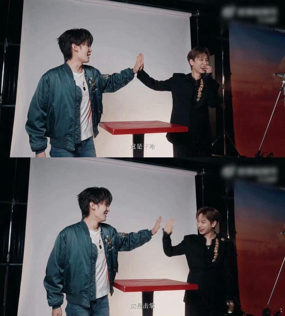 汪苏泷王赫野台下互动是我能看的吗 声生不息 同为东北人果然默契拉满！台上和声炸裂