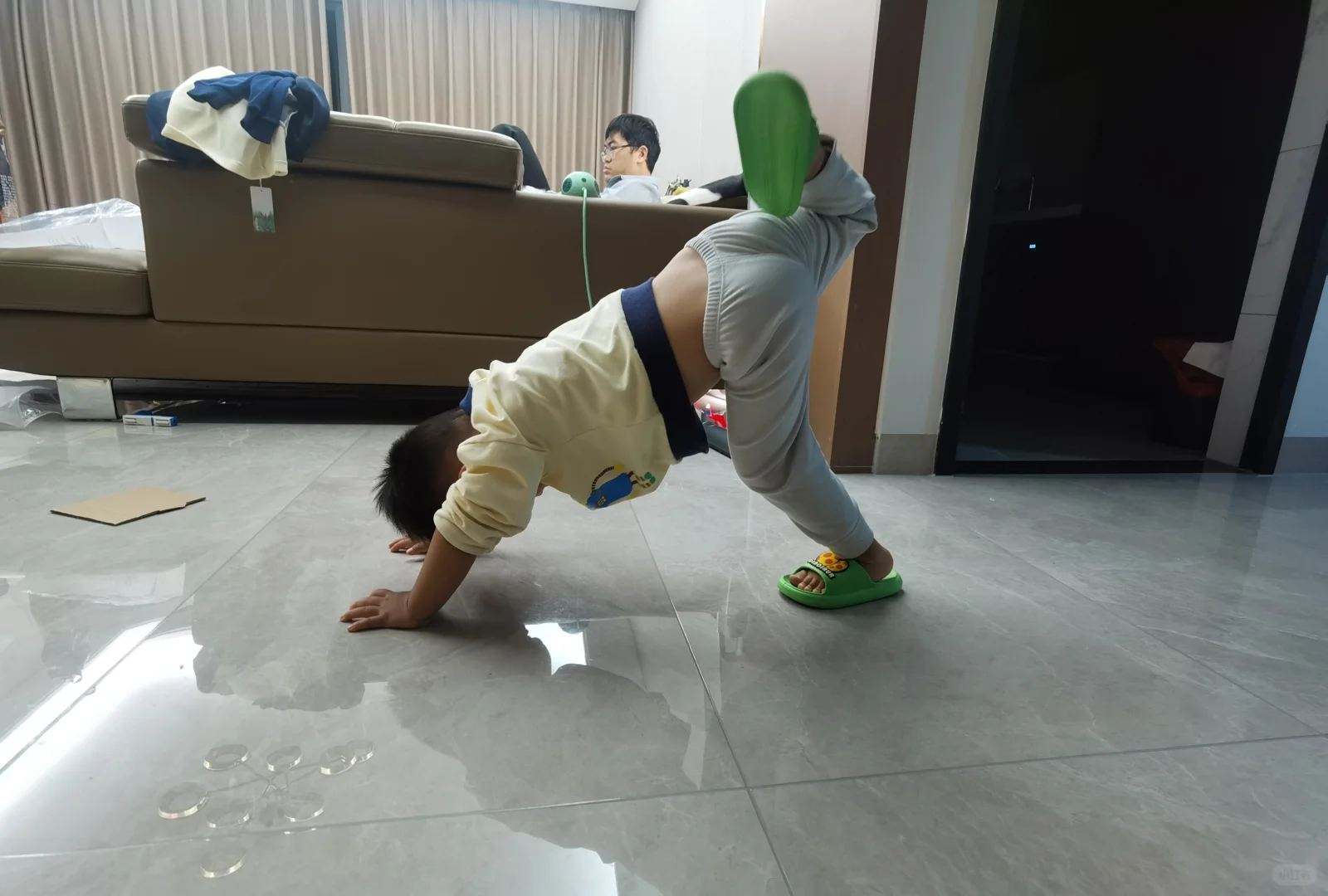 娃娃锻炼时间