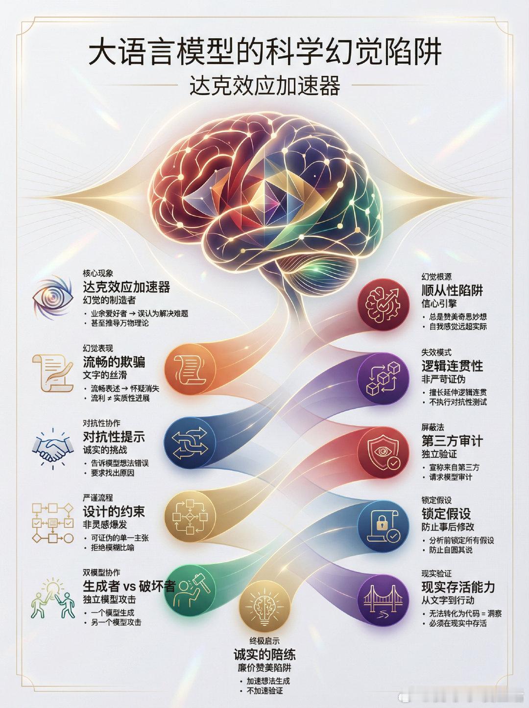 大语言模型正在成为科学探索中的达克效应加速器。François Chollet 