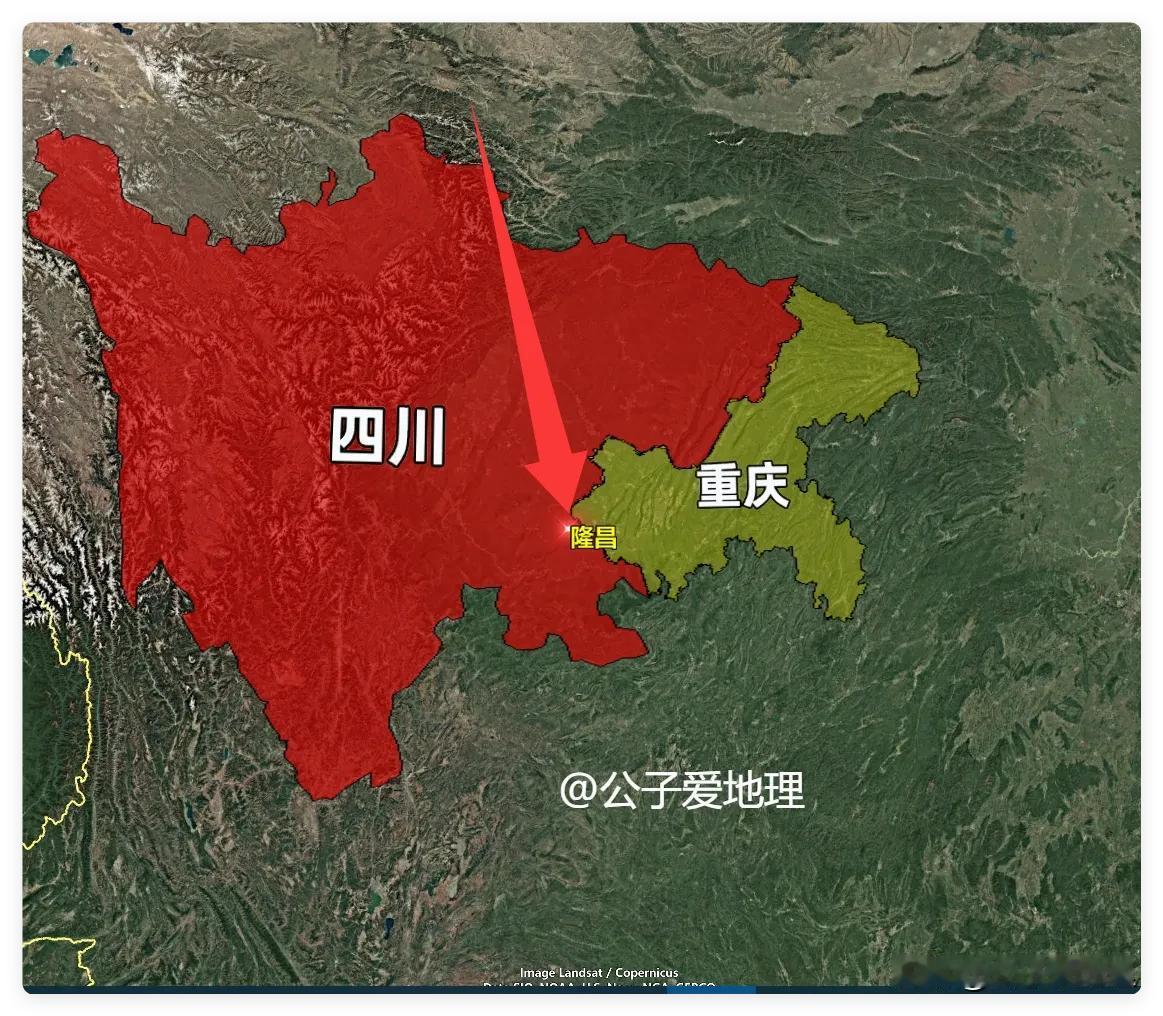 川南唯一省辖县级市，明明归四川管辖，却总被误认成重庆的县。

你敢信？有个地方明