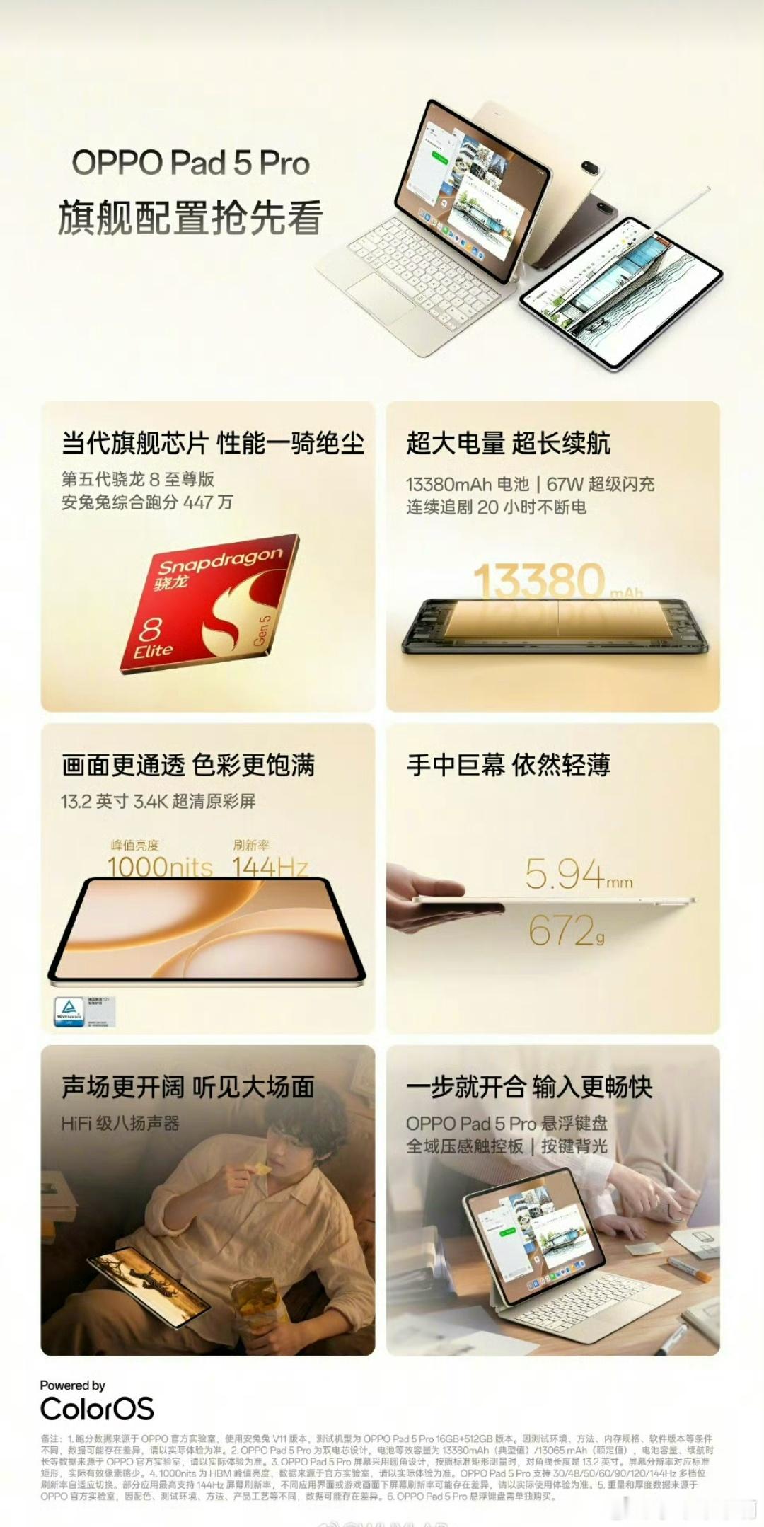 可能有点暴论了，今年内存闪存已经比soc还贵啦，所以不少平板用第五代骁龙8不是因