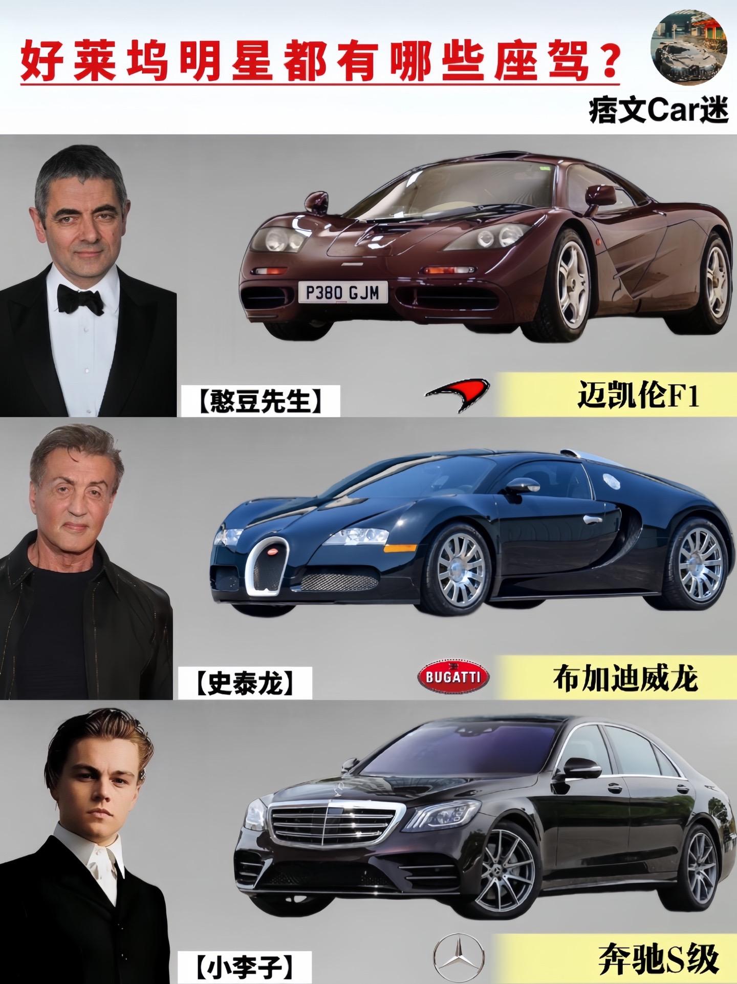 国外好莱坞明星都有哪些座驾？有你喜欢的那一位吗？