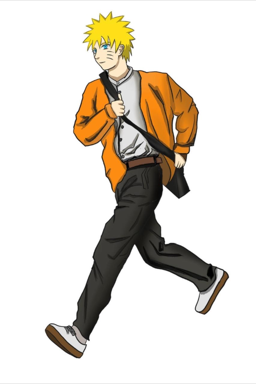 1433、【速写】浅浅涂了一下现代au，跑去上学的宝宝🤗 ​​​