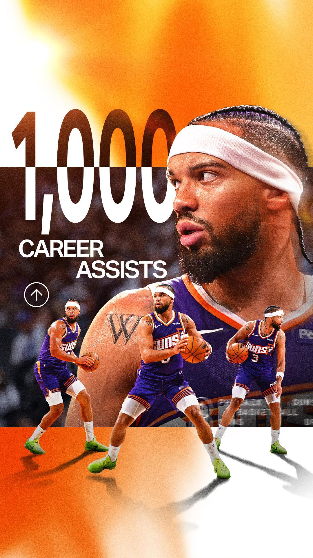 狄龙在这场比赛达成了第1000次助攻！👏Dillon my man! Cong