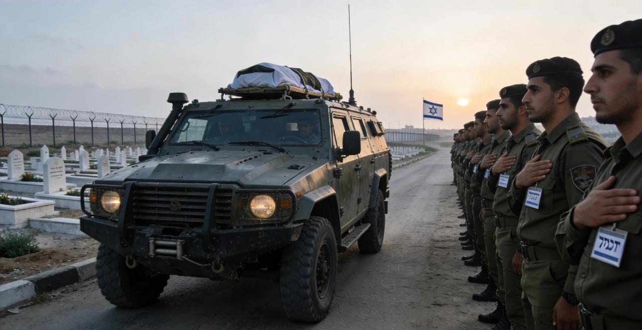 843天的坚守：加沙墓地前，以军士兵迎回最后一名同胞
 
2026年1月26日清