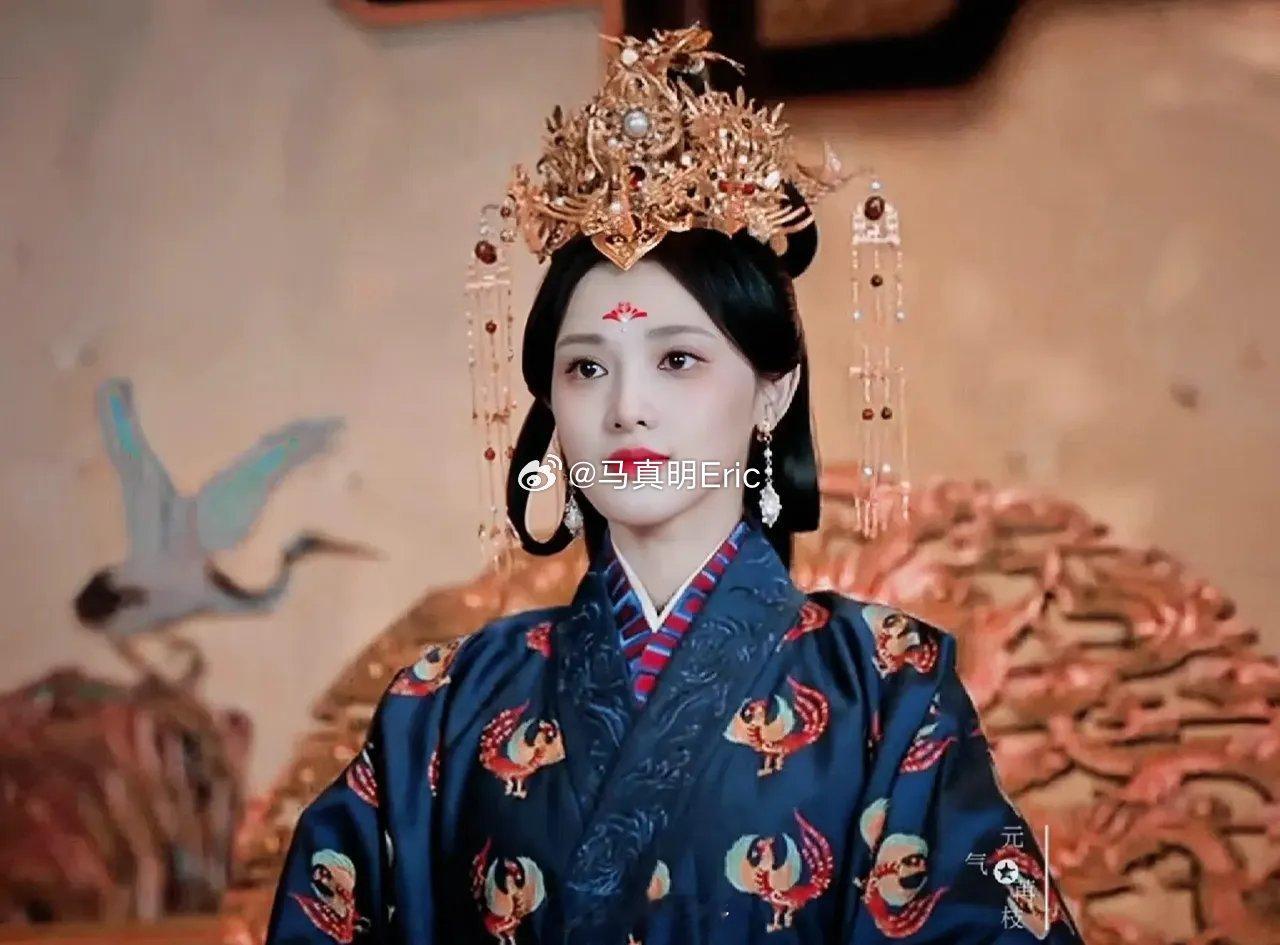 电视剧《长乐曲》中，彭小苒客串的太子妃周姁终于出场了，没想到仅仅几分钟的客串，没