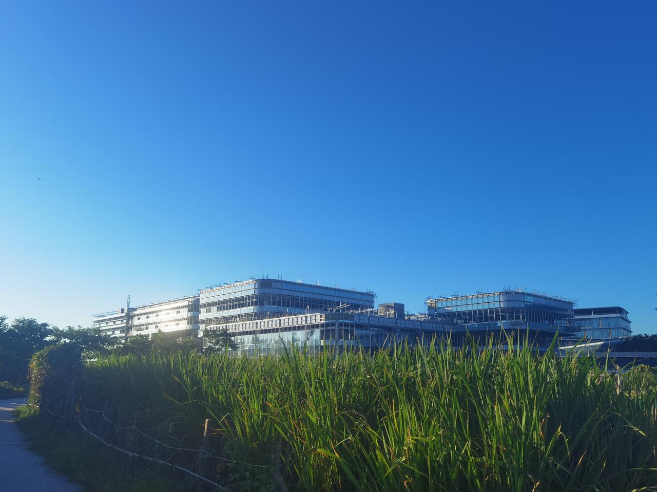 绍芯实验室南区已竣工，就差北区开工。北区因考古而停滞。