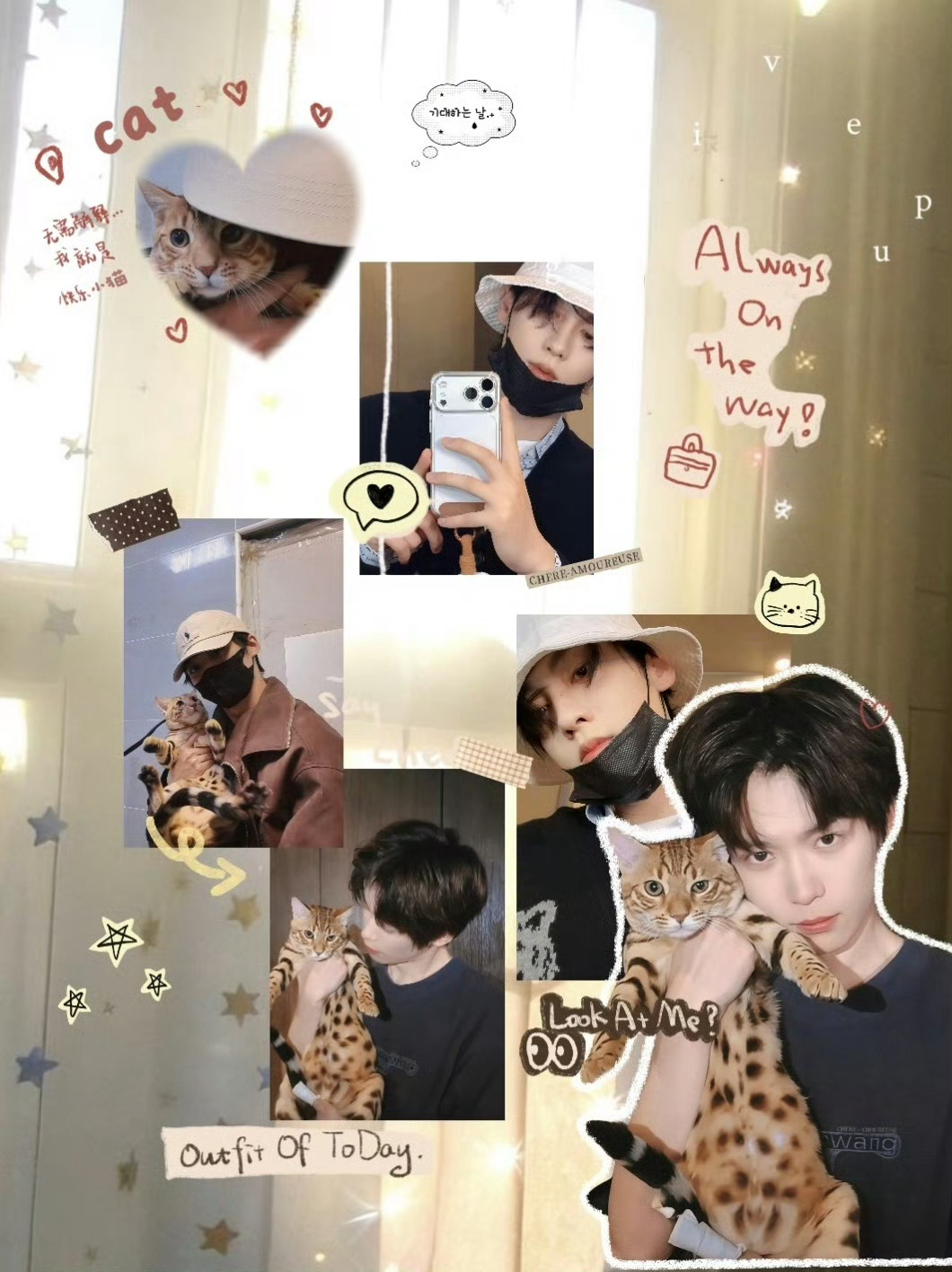 梓渝漫步湖边赏春光米妈，多多出来玩，拍多点vlog，湖边想到了电风扇塞嘴里，哈哈