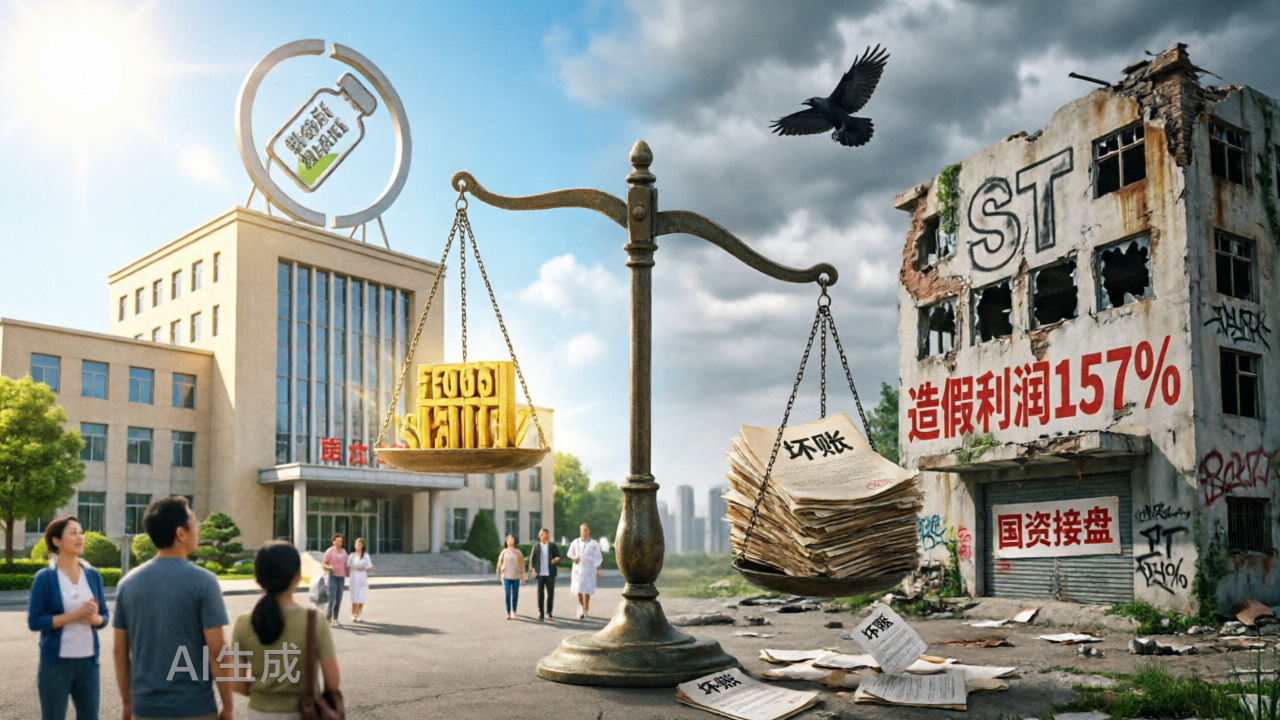 国资接盘坏账纾困后，南新制药又因财务造假沦为ST