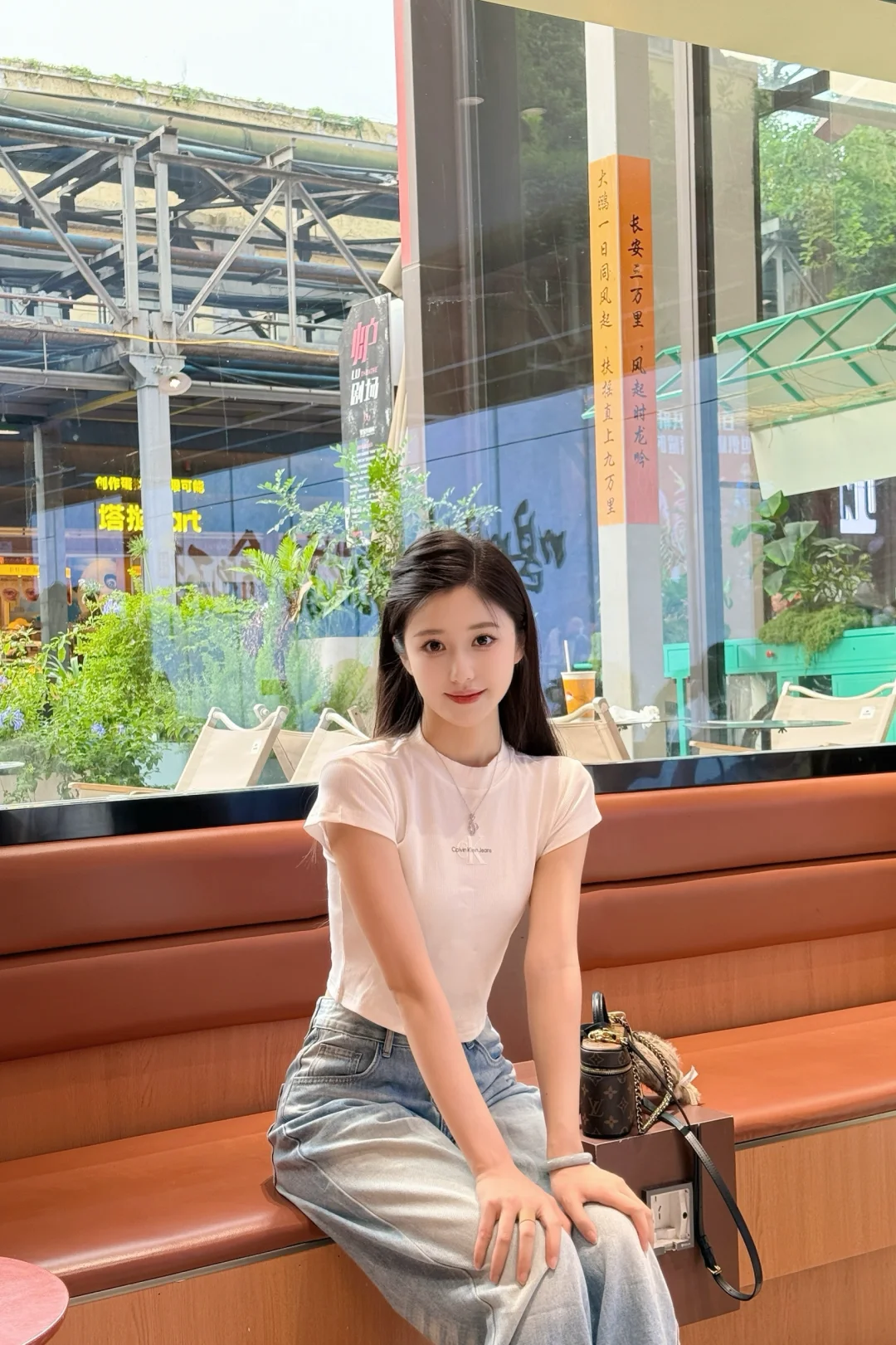 笑的好甜～