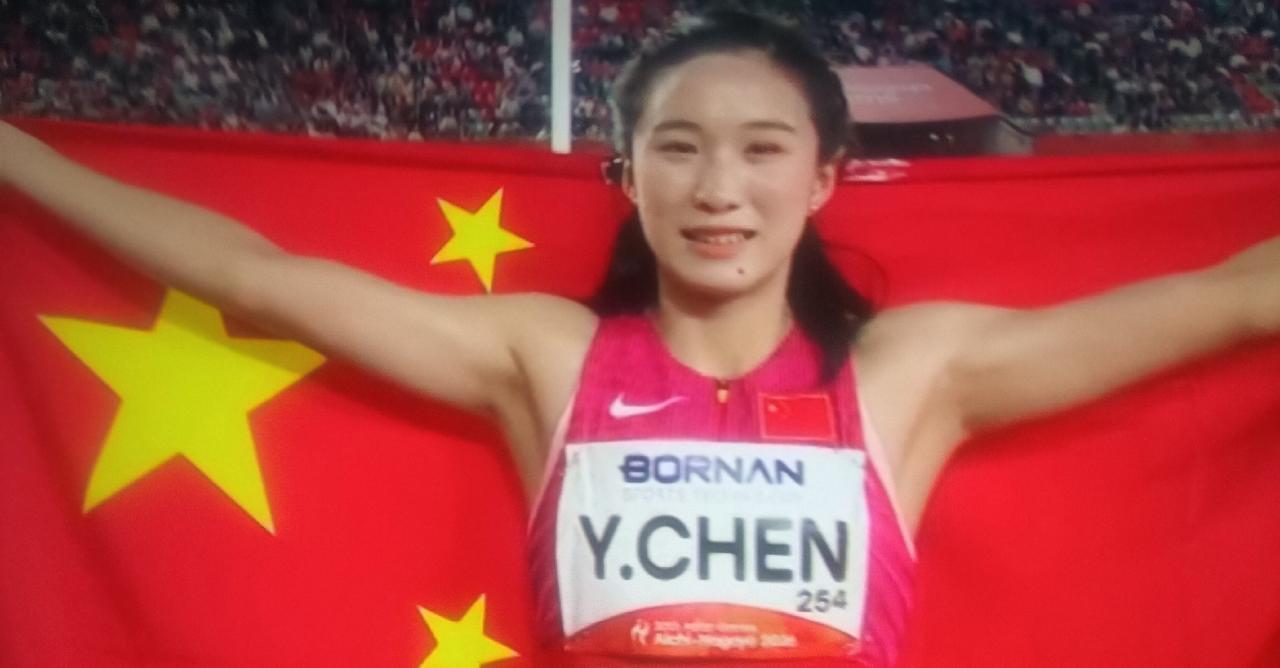 逆风绽放！11秒06！陈妤颉加冕名古屋亚运女子百米冠军！
       北京时间