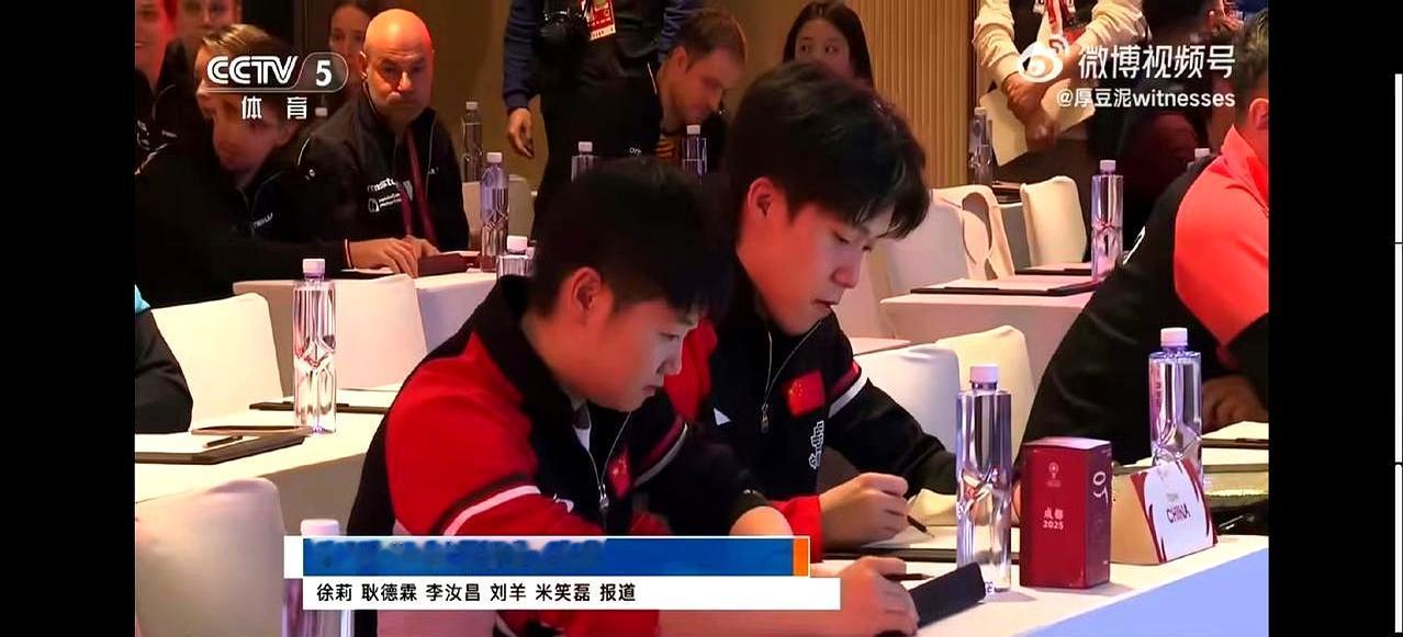 发现自从全运会乒乓球比赛连夜消失后，
 

他只是在那个晚上如实报道了现场，然后