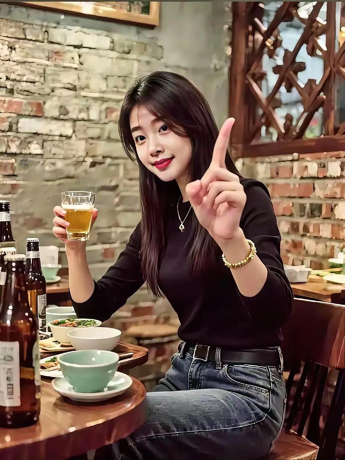 相思入酒杯杯苦，
互爱品茶盏盏香。
横批：《入酒与品茶》