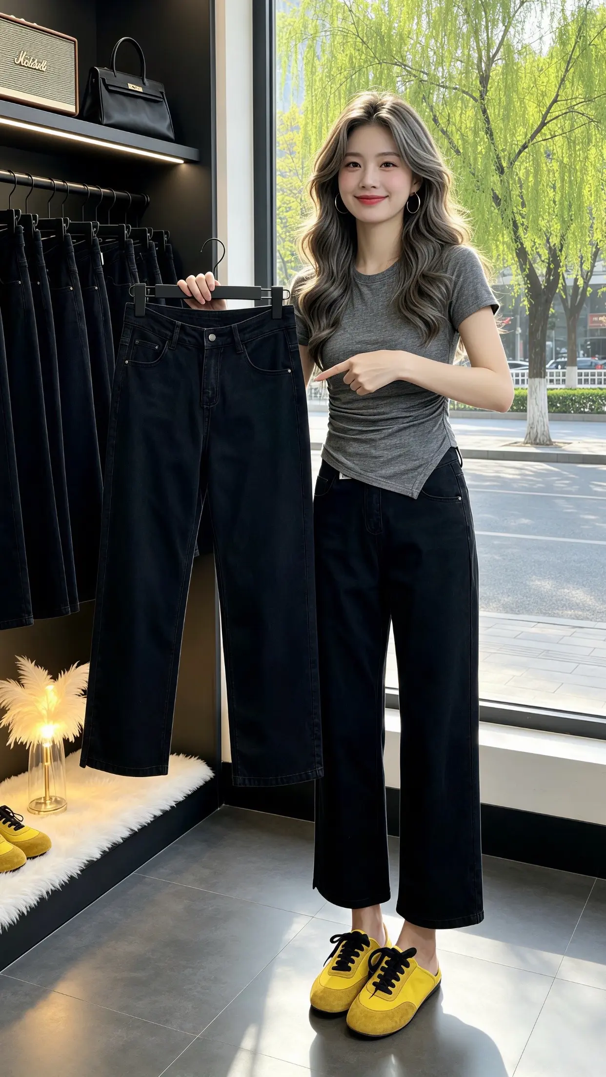 怎么将牛仔裤穿出高级感 百搭神裤人手一条 显瘦显高显腿长裤子 一眼就爱...