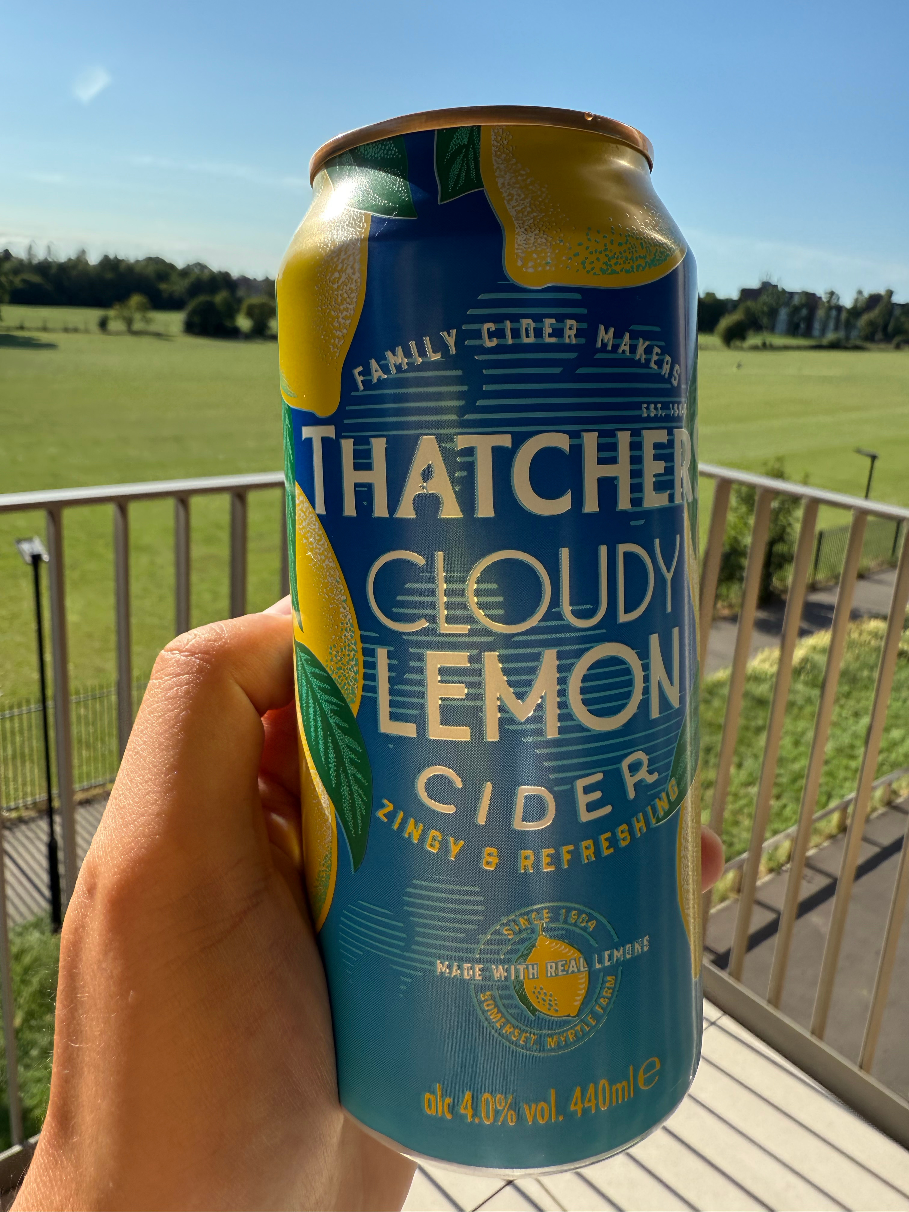 已经到了每天不喝cider就难受的地步，尝试过苹果、蓝莓、梨子之后，柠檬口味也很