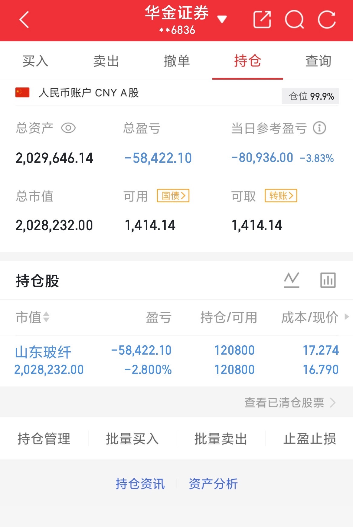挑战60做到200（第60天）目前资金：2029646当日参考盈亏：+80936