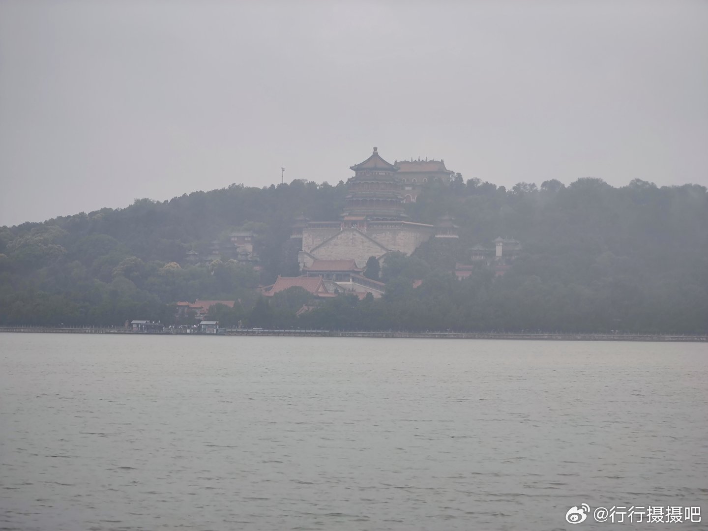 雨中的颐和园，山色空蒙雨亦奇  摄影​​​