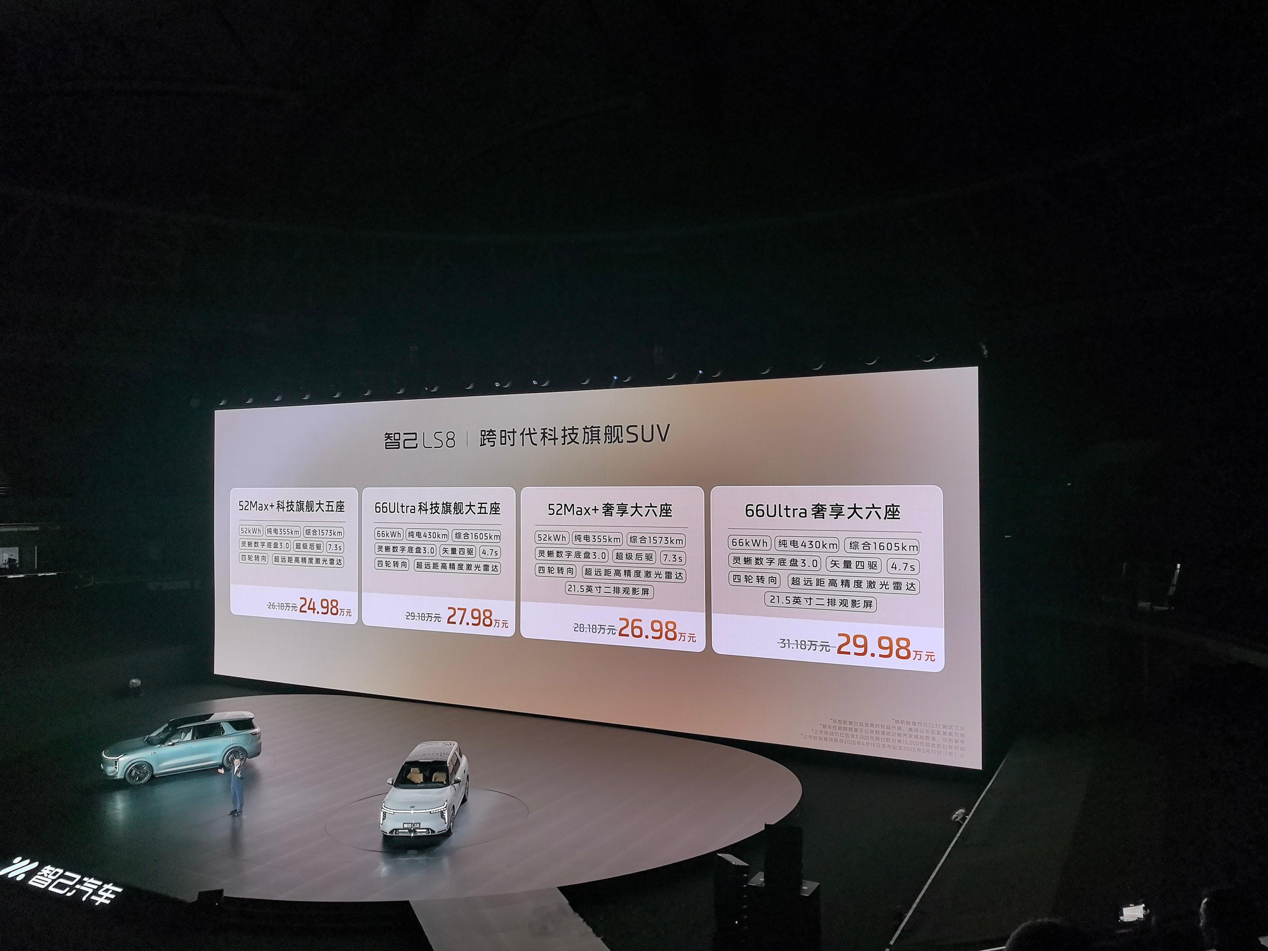 智己LS8正式上市，起步价24.98万元起这价格你们觉得怎么样刘翔直言中国新能源