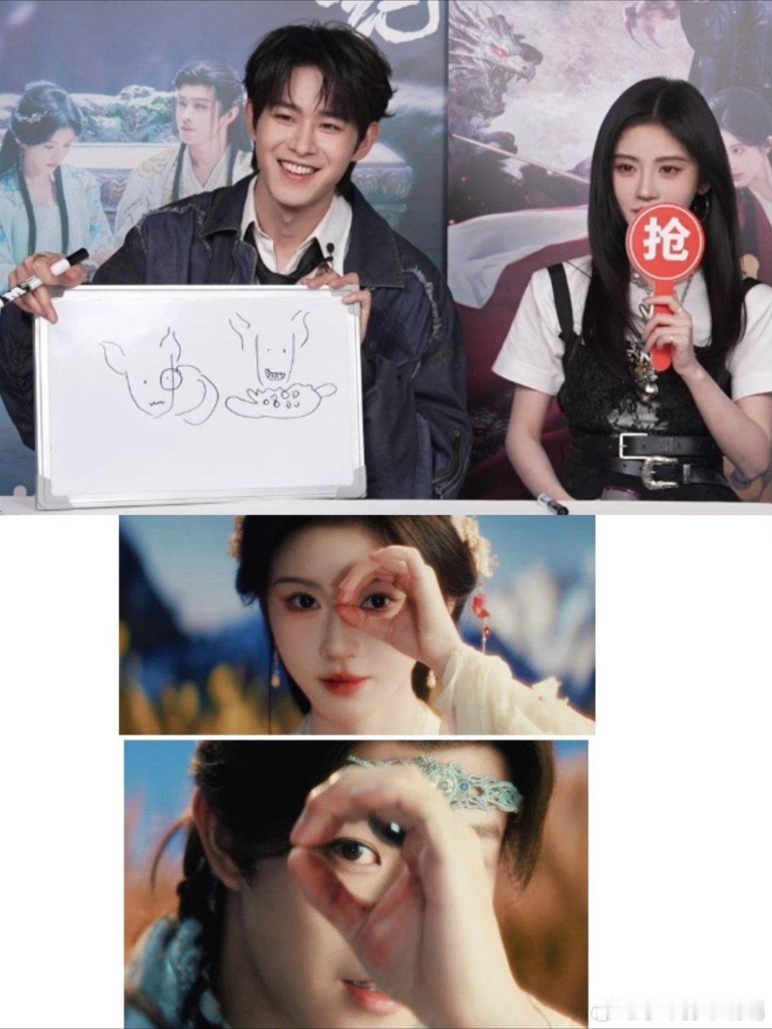 四个人眉目间毫无丹青之意啥时候能跨过绘画门槛算了没事的，嘟在跳舞这一块一样糟心