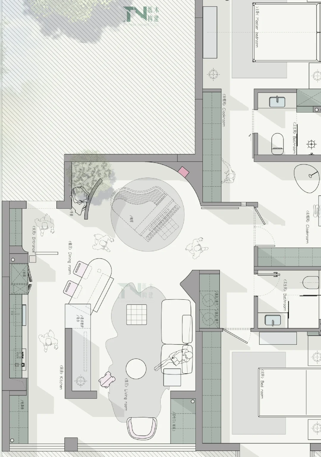 家里有钢琴，可以这么设计！