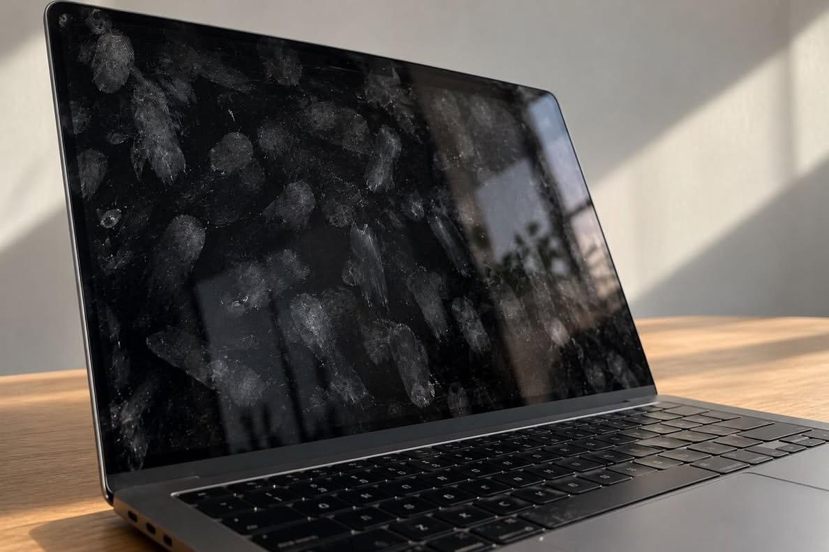 苹果给MacBook Pro加上触控屏的结果
发光LOGO是真的帅，芯片能效好了
