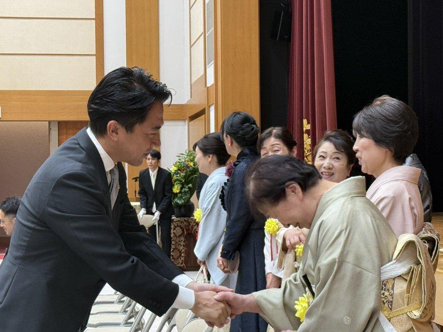 日本防卫大臣小泉进次郎：我出席了（航空自卫队的）颁奖典礼。作为防卫大臣，我发表了