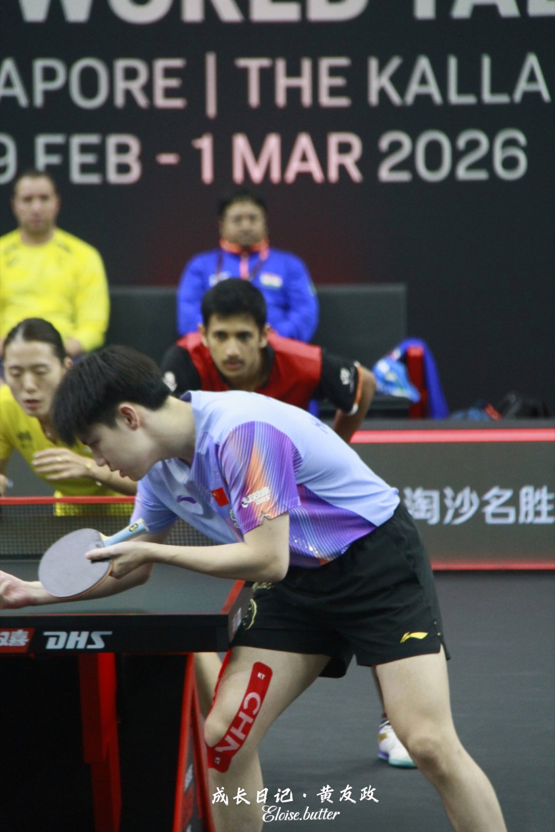 政在这里 📷黄友政 谢谢你成为运动员黄友政  我永远都在 永远做你的头号支持者