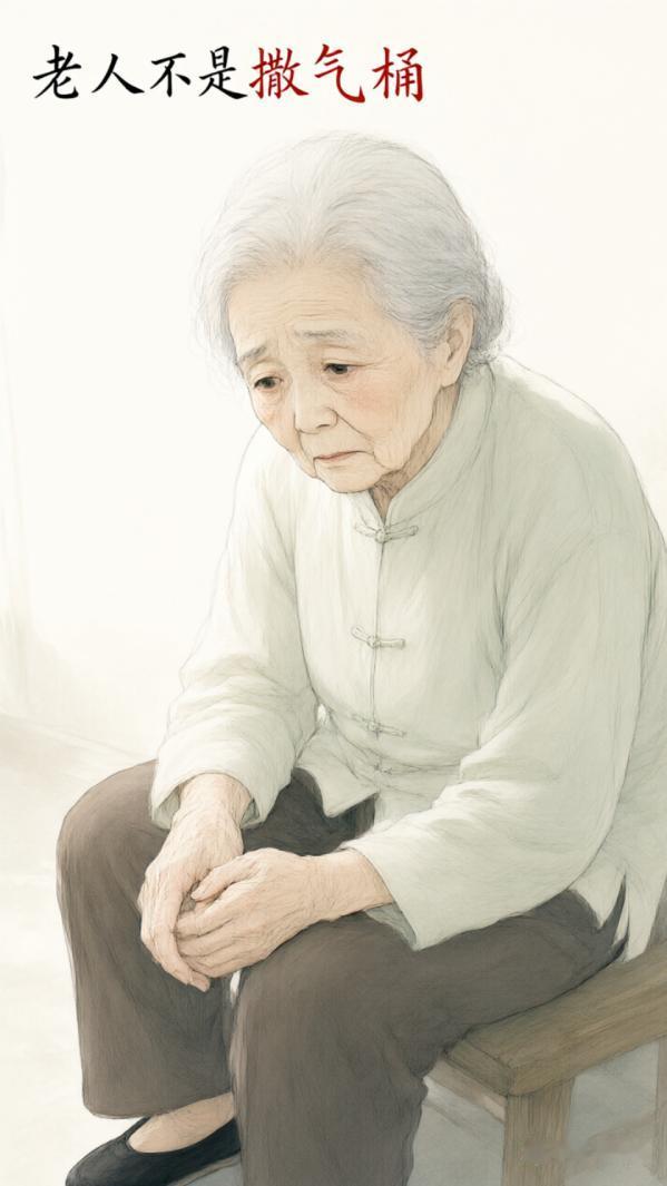 “老人不是撒气桶！” 保姆心情不好，扇 85 岁老人巴掌、揪着头发把老人推倒。